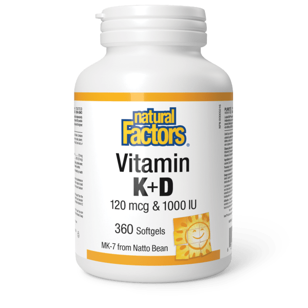 Vitamin K+D 120 mcg & 1000 IU