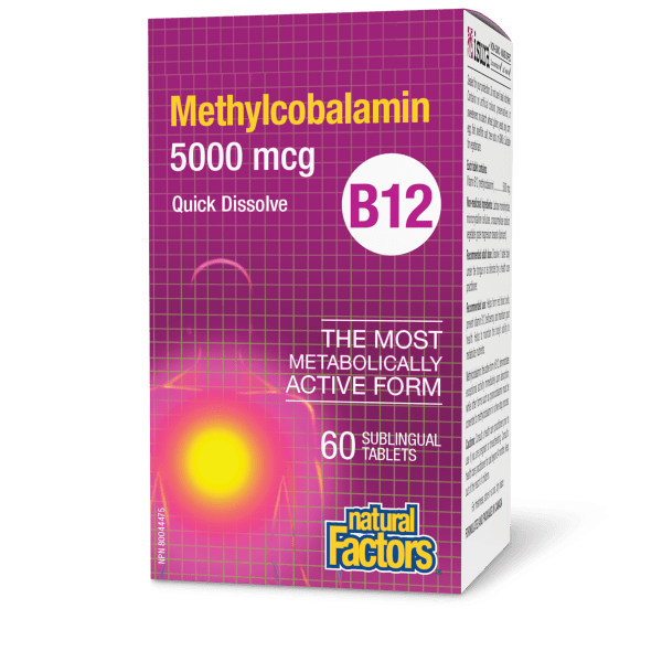 B12 Methylcobalamin 5000 mcg