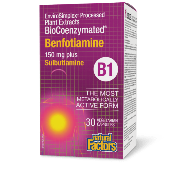 BioCoenzymated Benfotiamine B1 plus Sulbutiamine