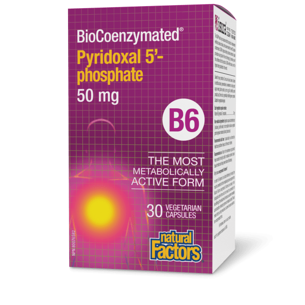 BioCoenzymated Pyridoxal 5’ - phosphate B6 50 mg