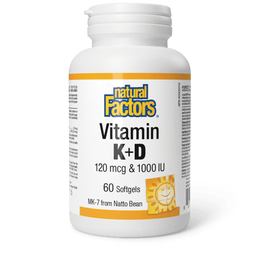 Vitamin K+D 120 mcg & 1000 IU