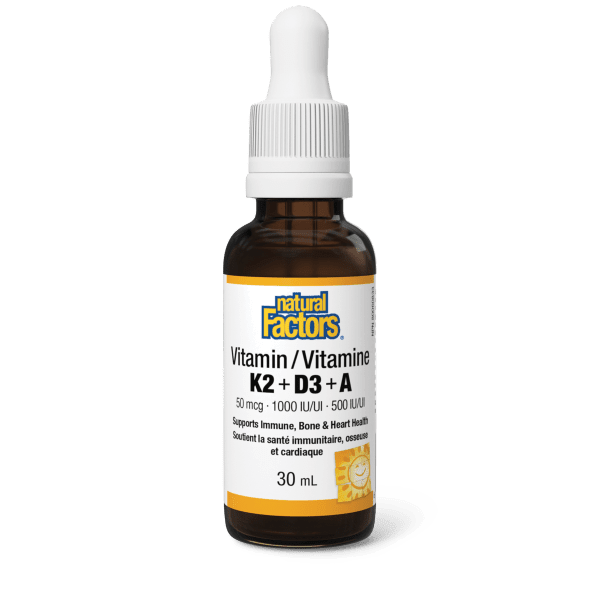 Vitamin K2+D3+A 50 mcg/1000 IU/500 IU
