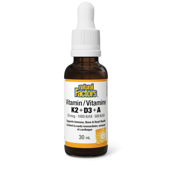 Vitamin K2+D3+A 50 mcg/1000 IU/500 IU