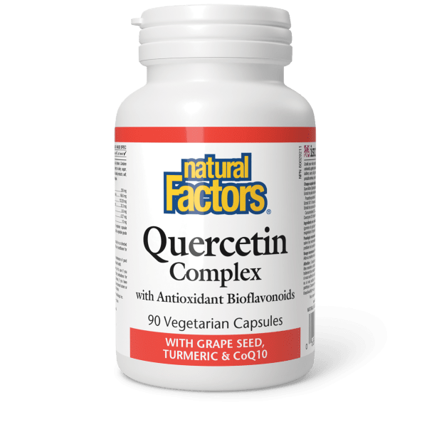 Quercetin Complex with Grape Seed, Turmeric & CoQ10