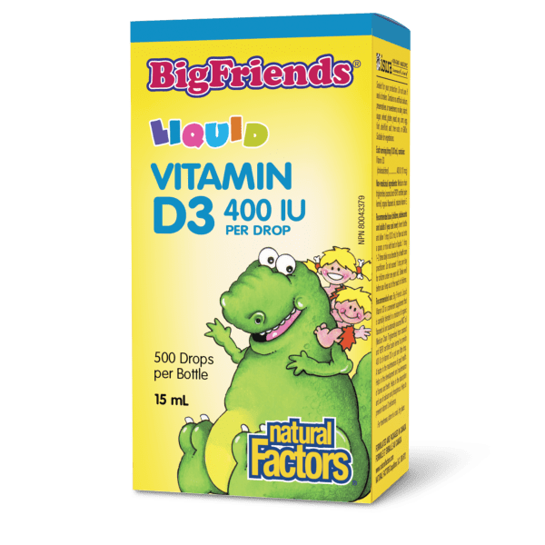 Liquid Vitamin D3 400 IU