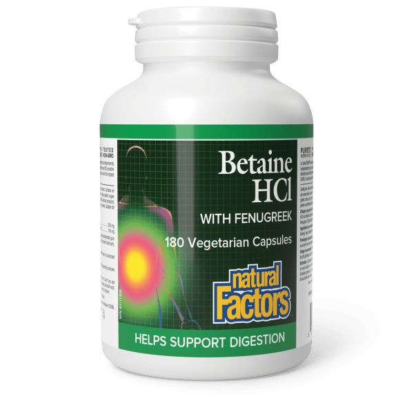 Betaine HCI with Fenugreek