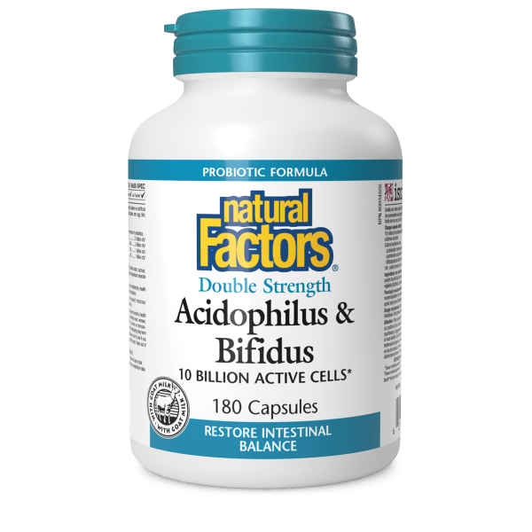 Acidophilus & Bifidus Double Strength 10 Billion Active Cells