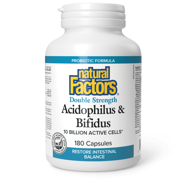 Acidophilus & Bifidus Double Strength 10 Billion Active Cells