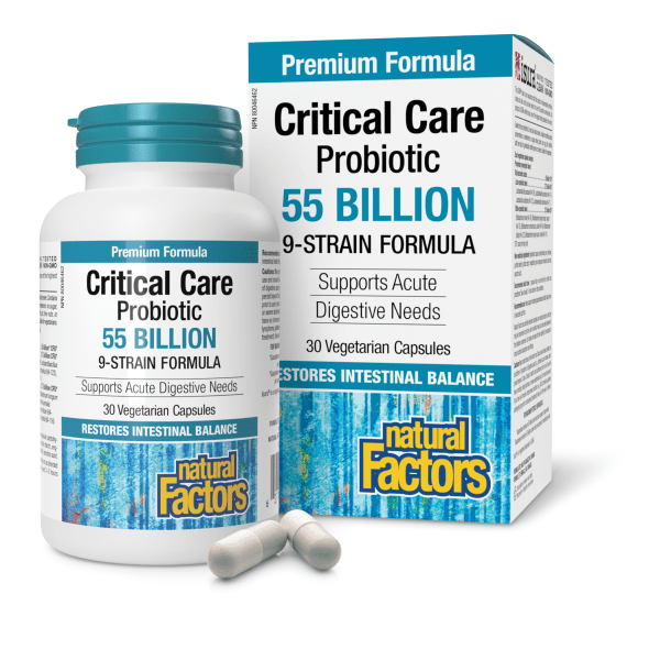 Critical Care Probiotic 55 Billion Live Probiotic Cultures