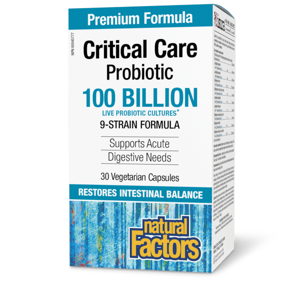 Critical Care Probiotic 100 Billion Live Probiotic Cultures