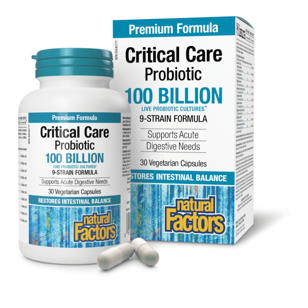 Critical Care Probiotic 100 Billion Live Probiotic Cultures