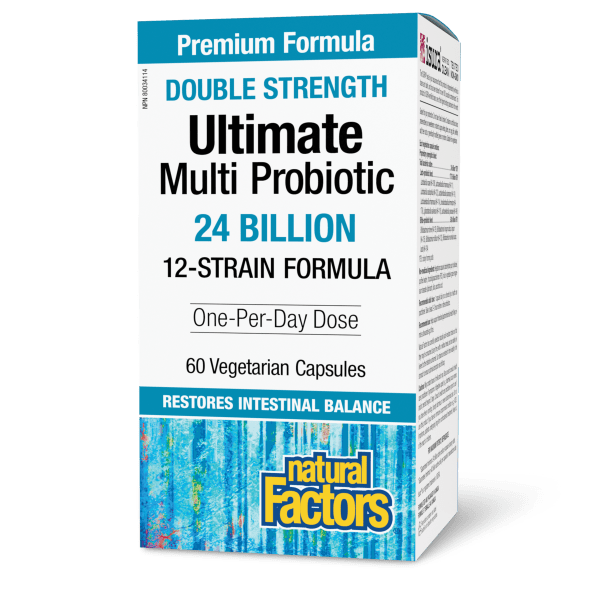 Ultimate Multi Probiotic Double Strength 24 Billion Live Probiotic Cultures