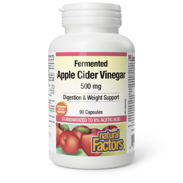 Fermented Apple Cider Vinegar 500 mg