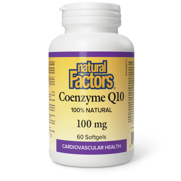 Coenzyme Q10 100 % Natural 100 mg