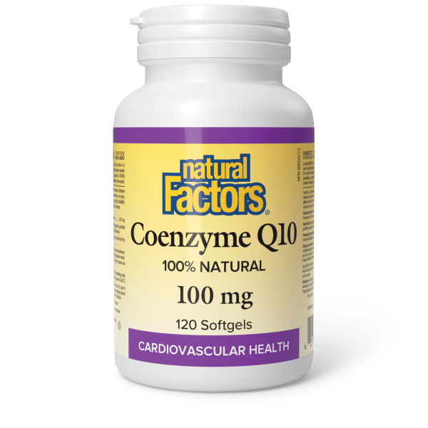 Coenzyme Q10 100 % Natural 100 mg