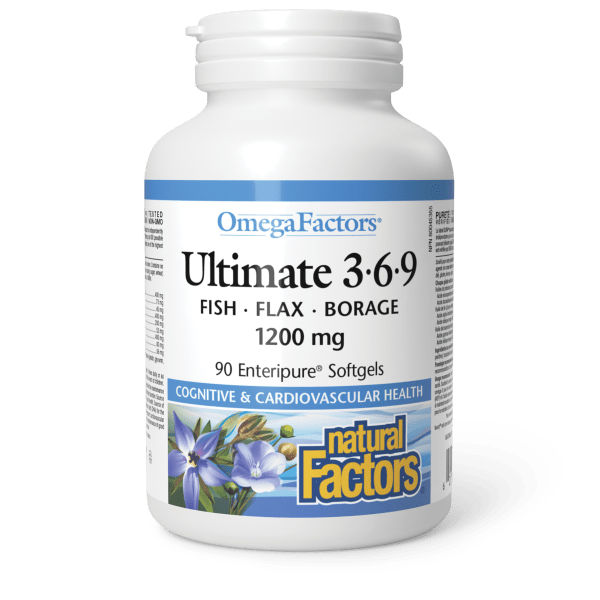 Ultimate 3•6•9 1200 mg, OmegaFactors