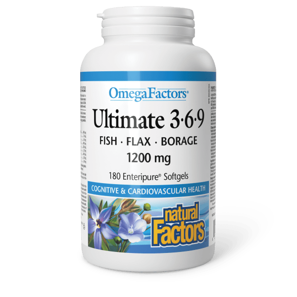 Ultimate 3•6•9 1200 mg, OmegaFactors