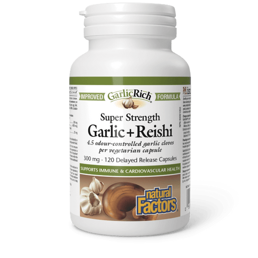 GarlicRich Garlic+Reishi Super Strength 300 mg