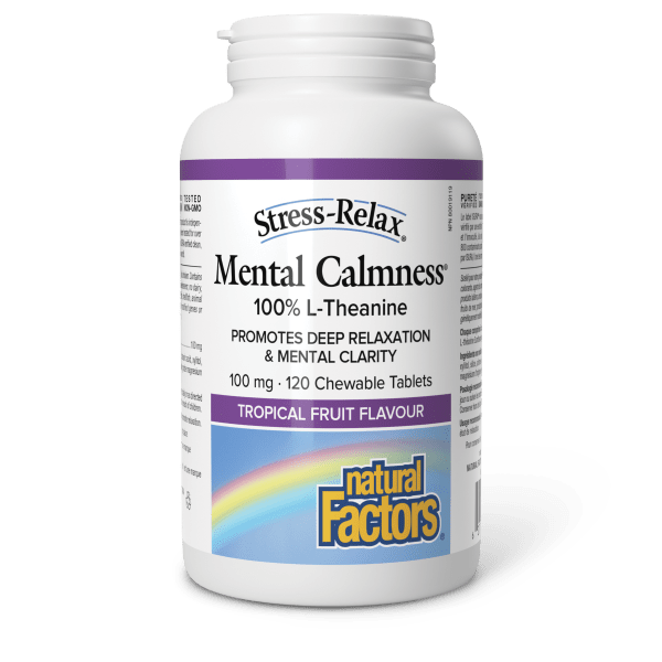 Mental Calmness L - Theanine 100 mg Chewable
