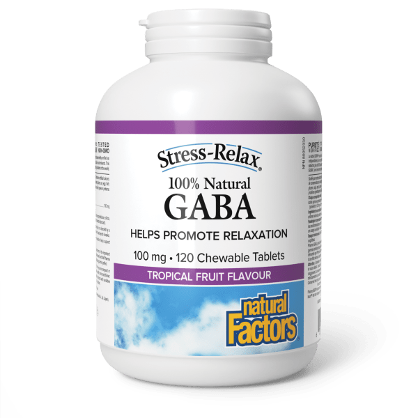 100% Natural GABA 100 mg Tropical Fruit