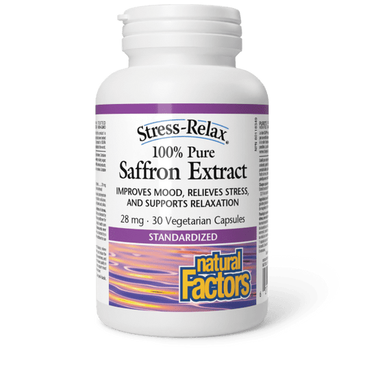 Saffron Extract 100% Pure 28 mg, Stress - Relax