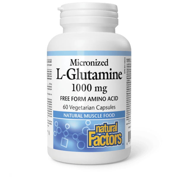 Micronized L - Glutamine Amino Acid 1000 mg