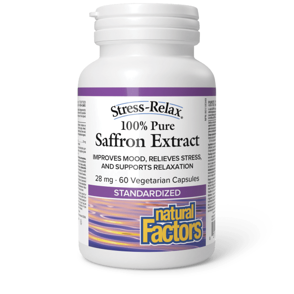 Saffron Extract 100% Pure 28 mg, Stress - Relax