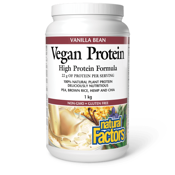Vegan Protein High Protein Formula Vanilla Bean