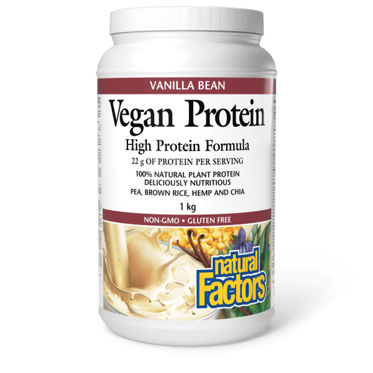 Vegan Protein High Protein Formula Vanilla Bean