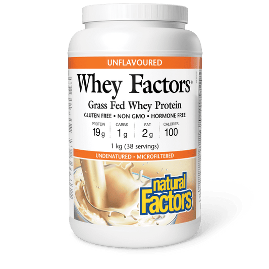 Whey Factors Grass Fed Whey Protein Unflavoured