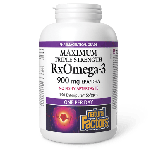 RxOmega - 3 Maximum Triple Strength 900 mg