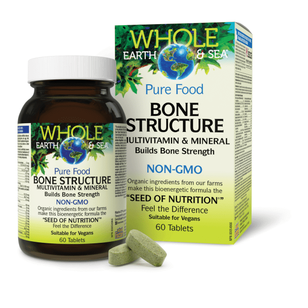 Bone Structure Multivitamin & Mineral, Whole Earth & Sea