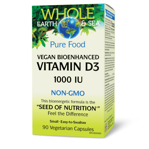 Vegan Bioenhanced Vitamin D3 1000 IU