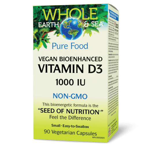 Vegan Bioenhanced Vitamin D3 1000 IU