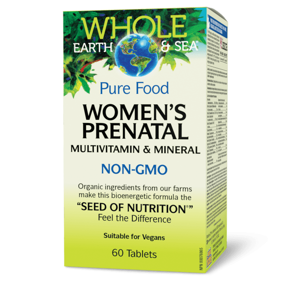 Women’s Prenatal Multivitamin & Mineral, Whole Earth & Sea