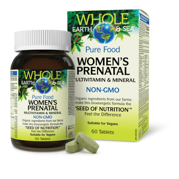 Women’s Prenatal Multivitamin & Mineral, Whole Earth & Sea