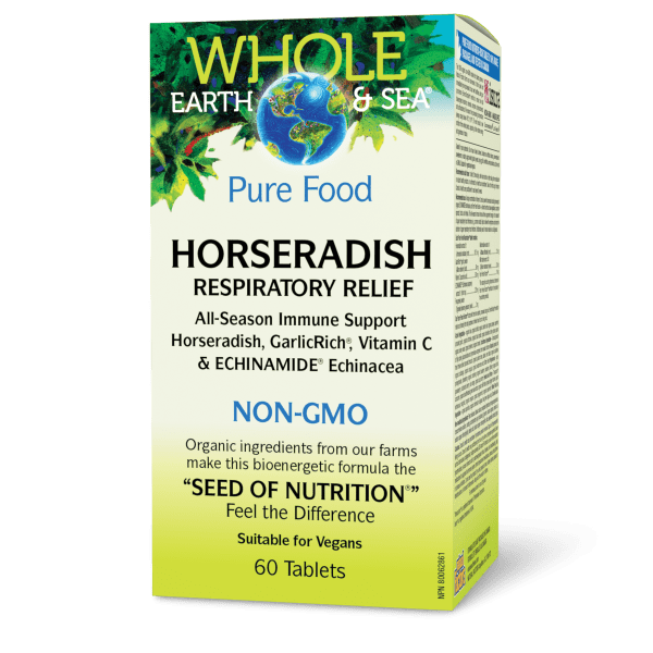 Horseradish Respiratory Relief, Whole Earth & Sea