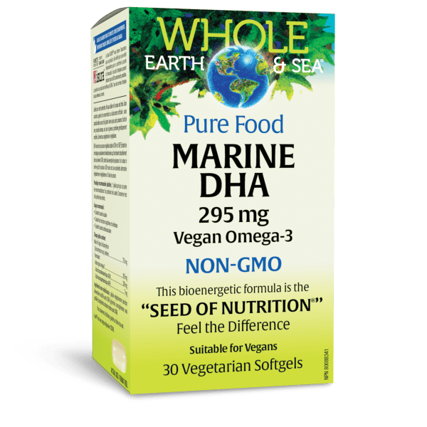 Marine DHA Vegan Omega - 3, Whole Earth & Sea