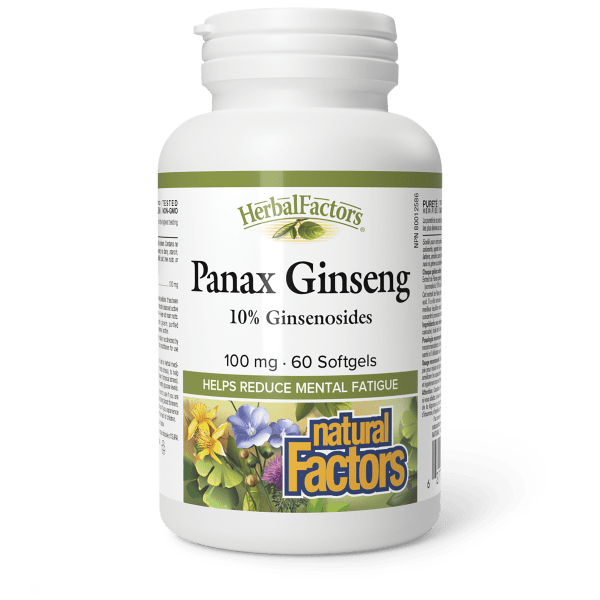Panax Ginseng 100 mg, HerbalFactors