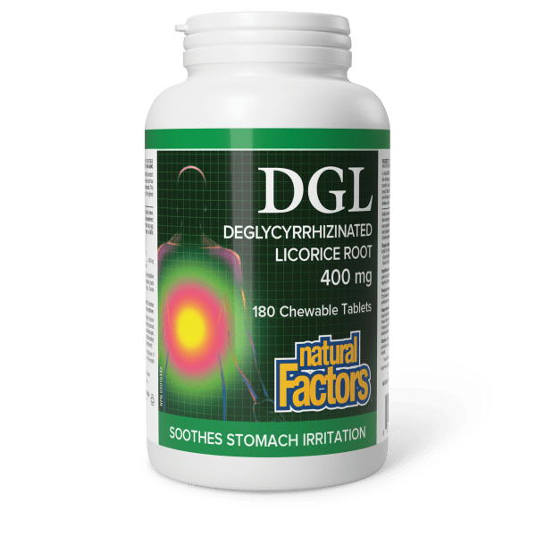 DGL Deglycyrrhizinated Licorice Root 400 mg
