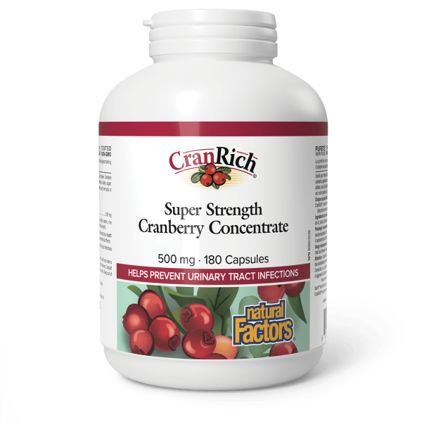 Super Strength Cranberry Concentrate 500 mg
