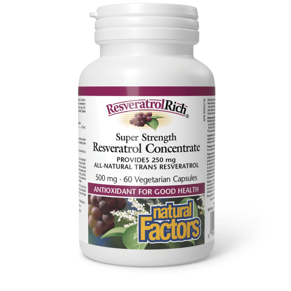ResveratrolRich Super Strength Resveratrol Concentrate 500 mg