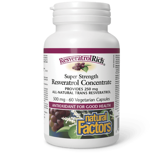 ResveratrolRich Super Strength Resveratrol Concentrate 500 mg