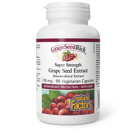 GrapeSeedRich Super Strength Grape Seed Extract 100 mg