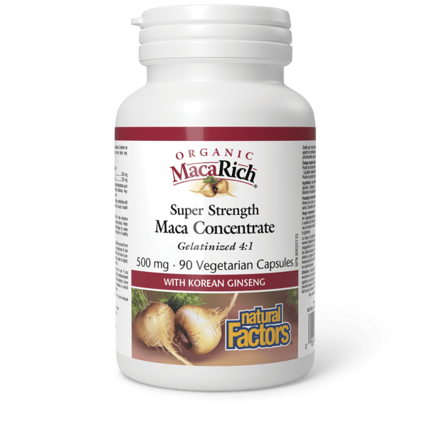 Organic MacaRich Super Strength Maca Concentrate 500 mg