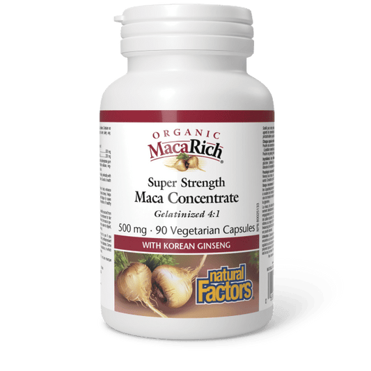Organic MacaRich Super Strength Maca Concentrate 500 mg