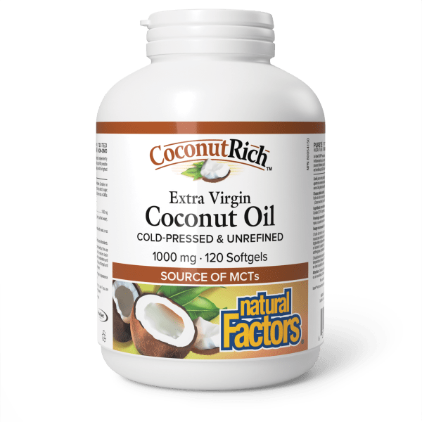 CoconutRich Extra Virgin Coconut Oil 1000 mg