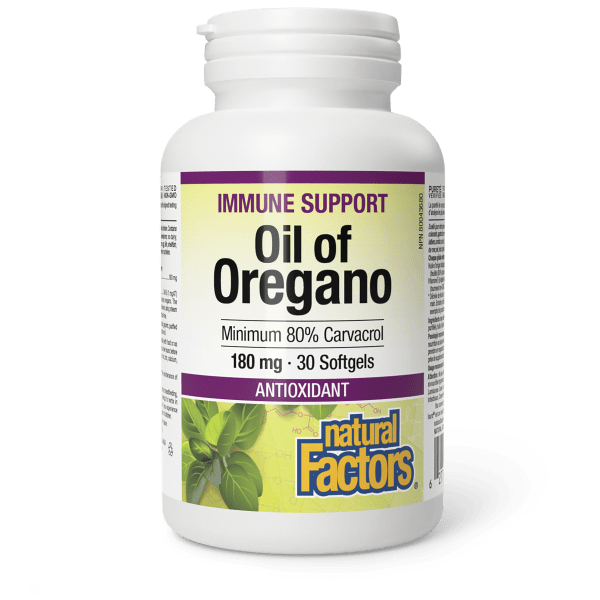 Oil of Oregano 180 mg Softgels