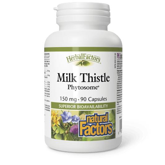 Milk Thistle Phytosome 150 mg, HerbalFactors