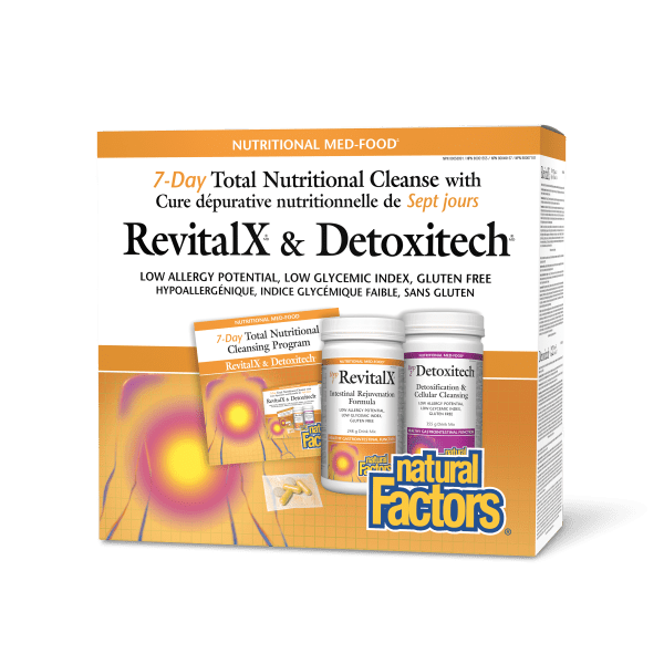 RevitalX & Detoxitech Seven Day Total Nutritional Cleansing Program